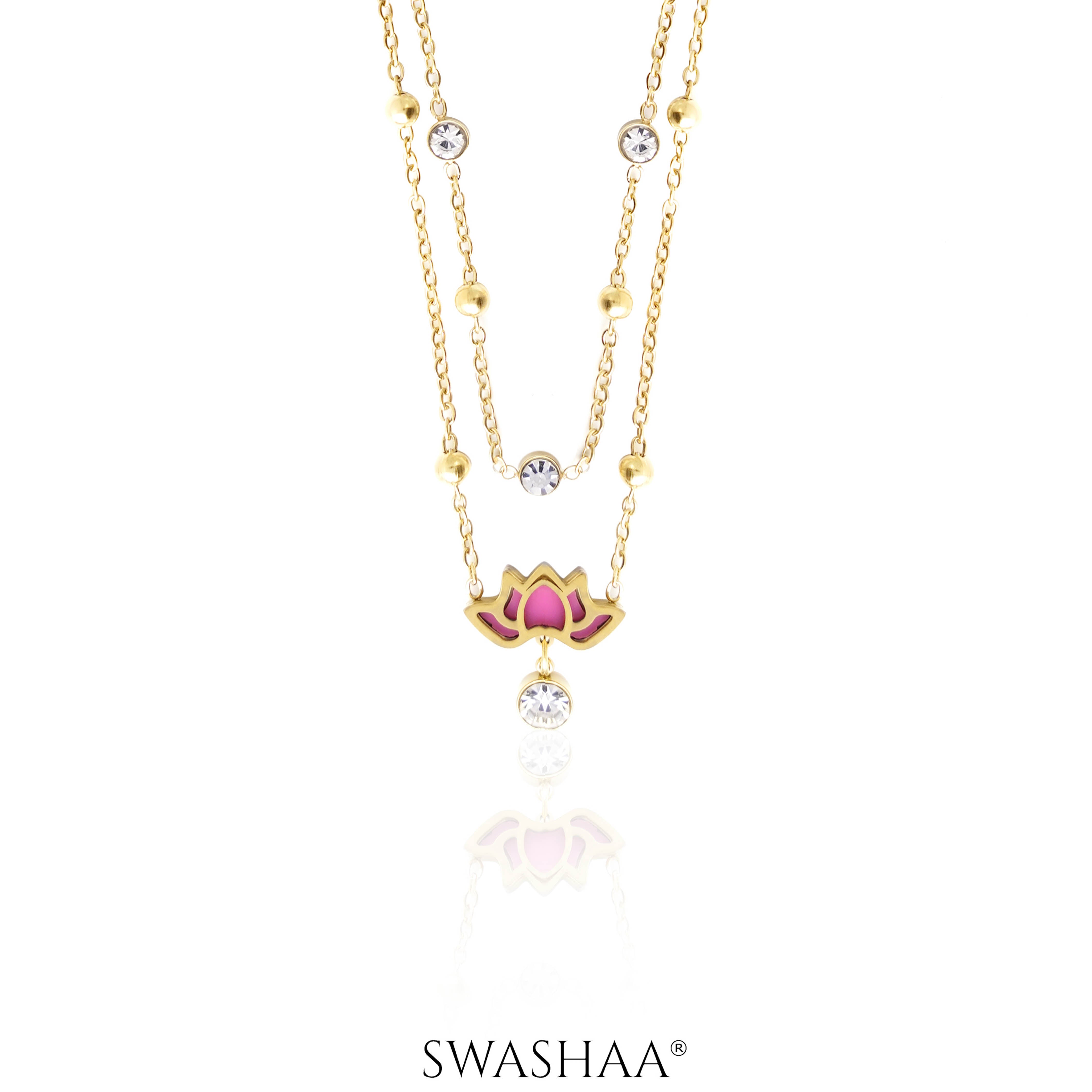 Pious 18K Gold Plated Women's Necklace