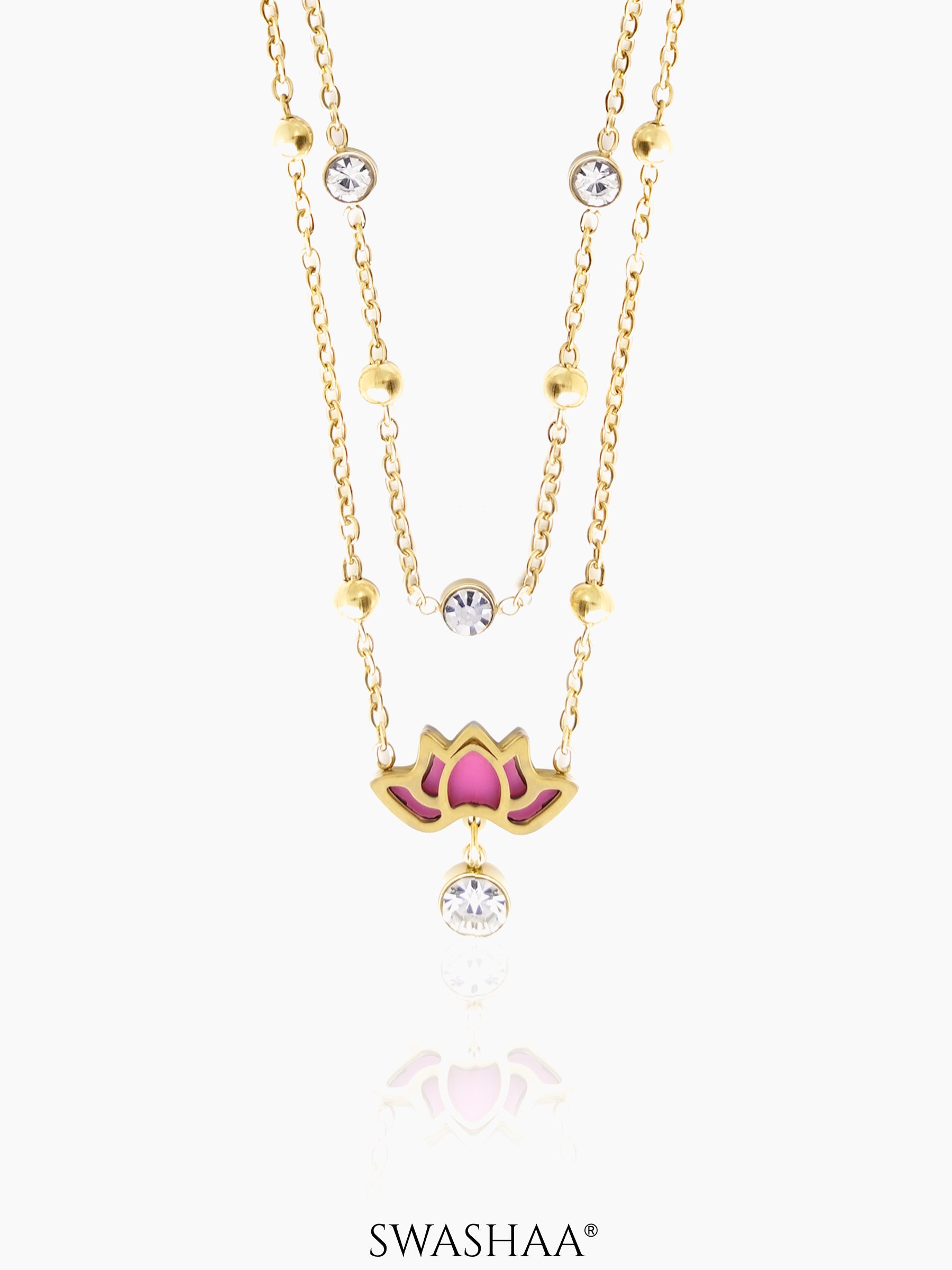 Pious 18K Gold Plated Women's Necklace