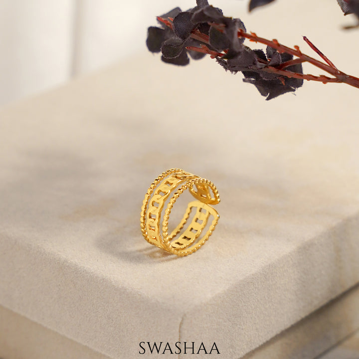 Pixie 18K Gold Plated Ring