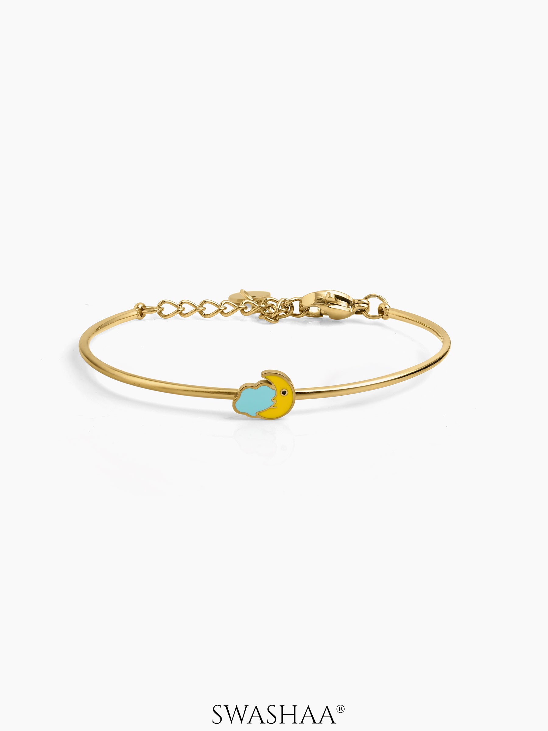 Puffy Night Glow Kid's Kada Bracelet - Swashaa