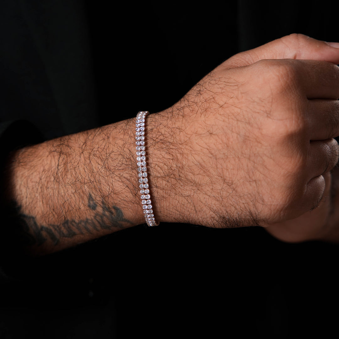 Regina Diamond Men's Bracelet - Swashaa