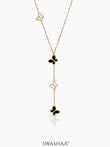 Raina Butterfly 18K Gold Plated Necklace
