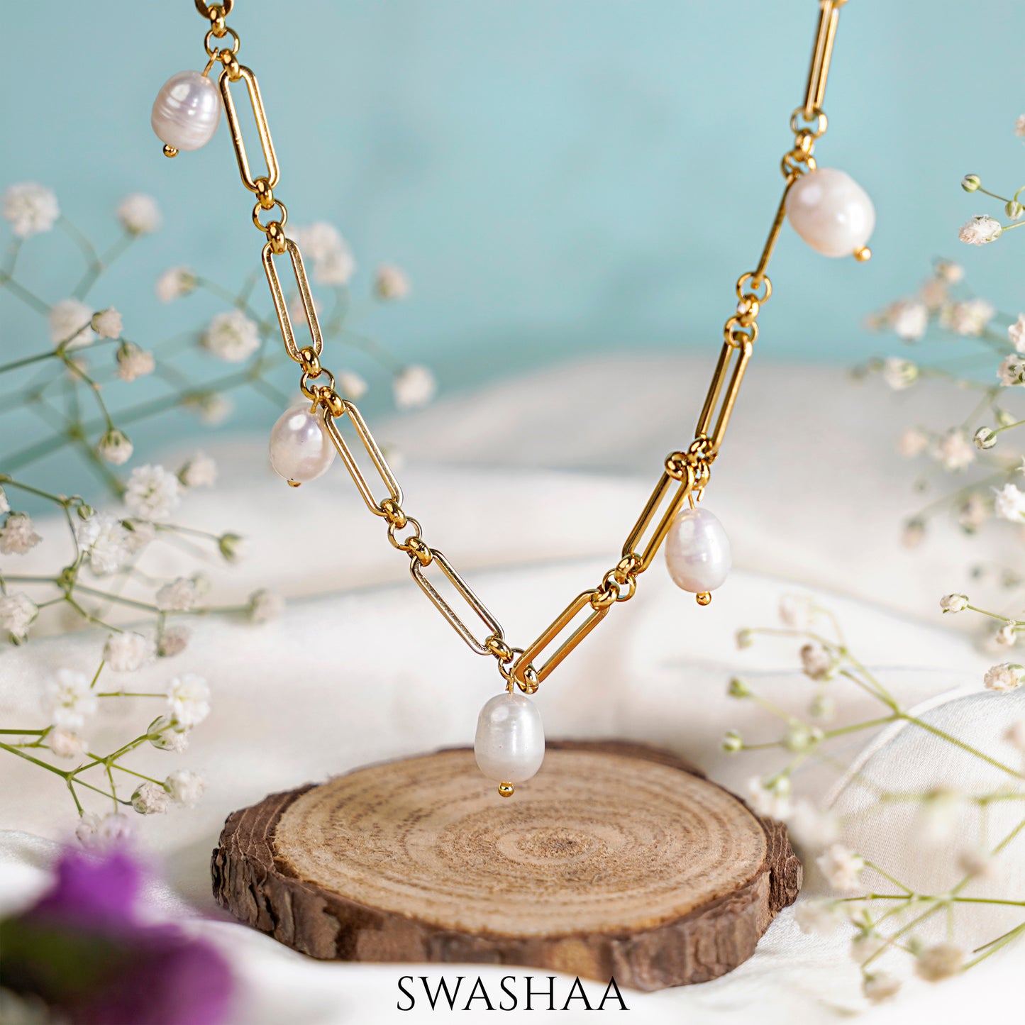Ramya 18K Gold Plated Necklace