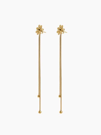 Ravina Blossom Drop Earrings - Swashaa