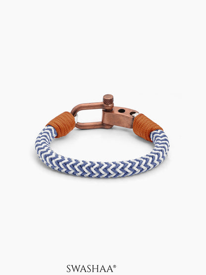 Raxon Dual Cord Men's Rope Bracelet - Swashaa