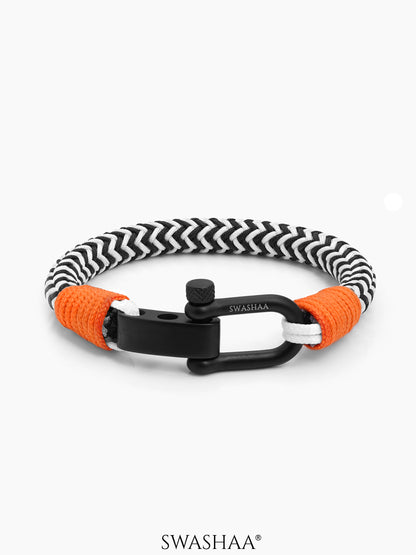Raxon Dual Cord Men's Rope Bracelet - Swashaa