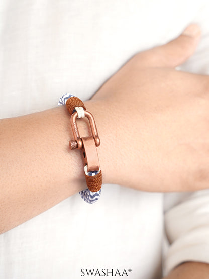 Raxon Dual Cord Men's Rope Bracelet - Swashaa