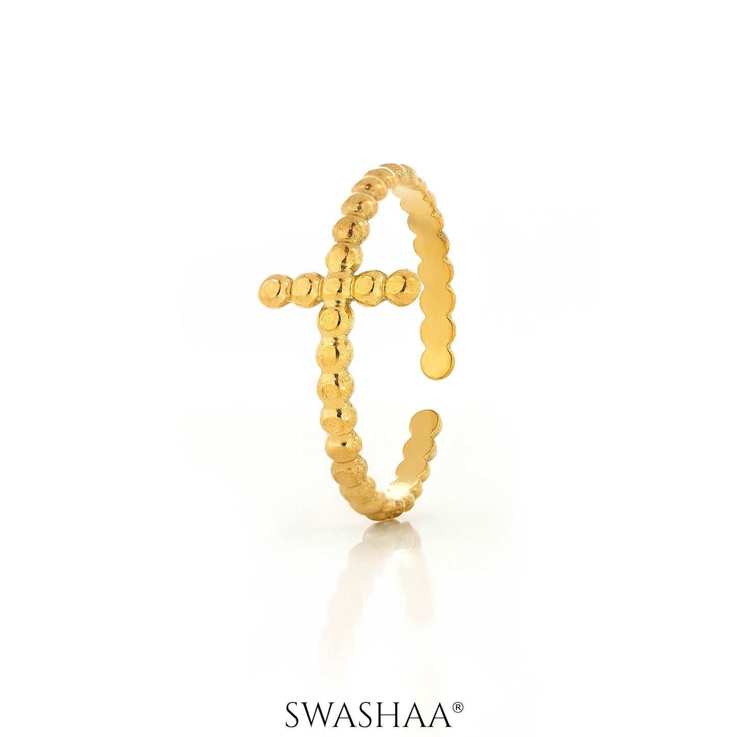 Rei 18K Gold Plated Ring