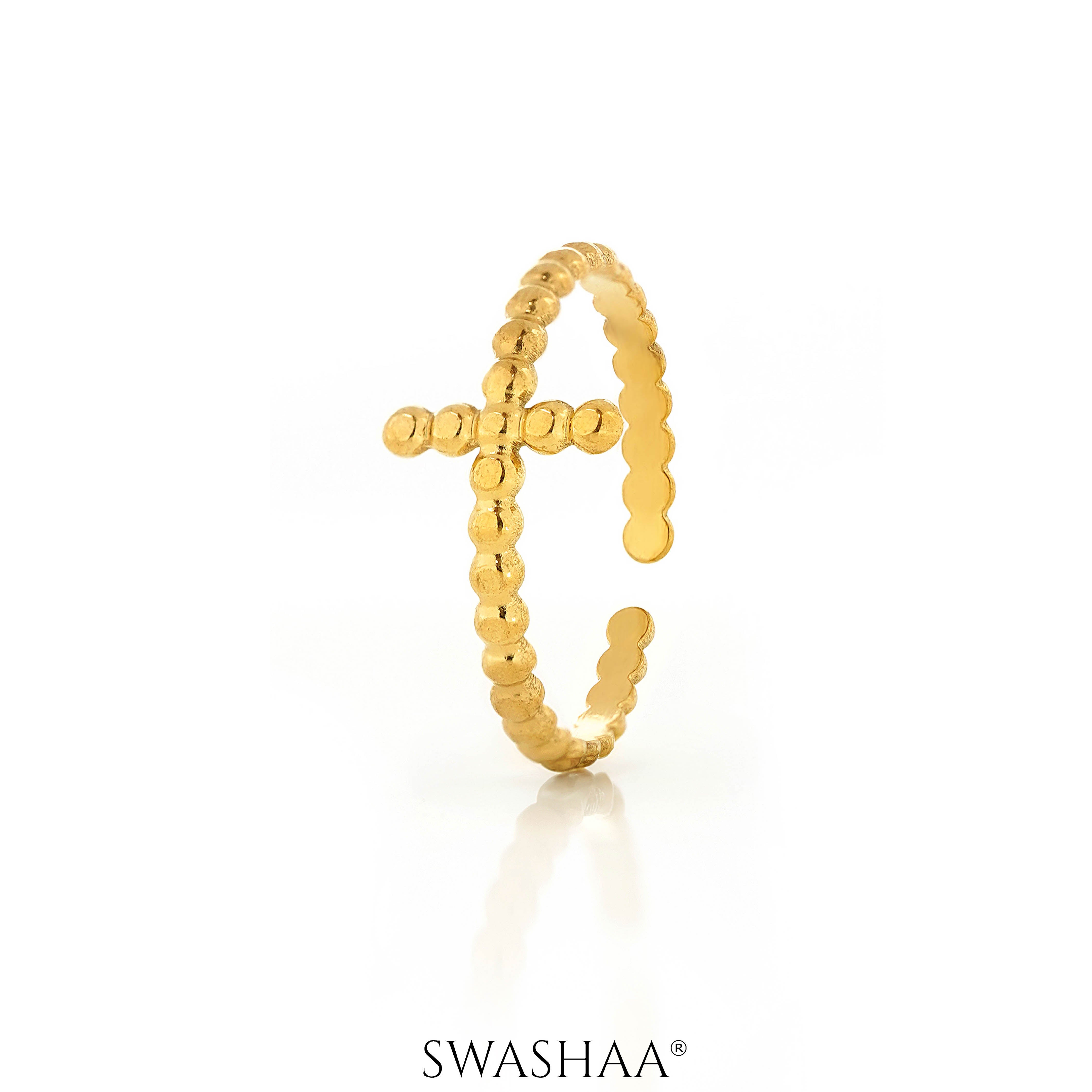 Rei 18K Gold Plated Ring