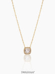 Reine Solitaire Diamond Necklace