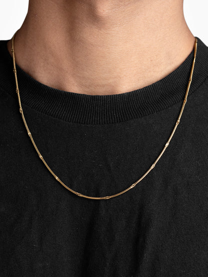 Renza Sleek 18K Gold Plated Women's Chain