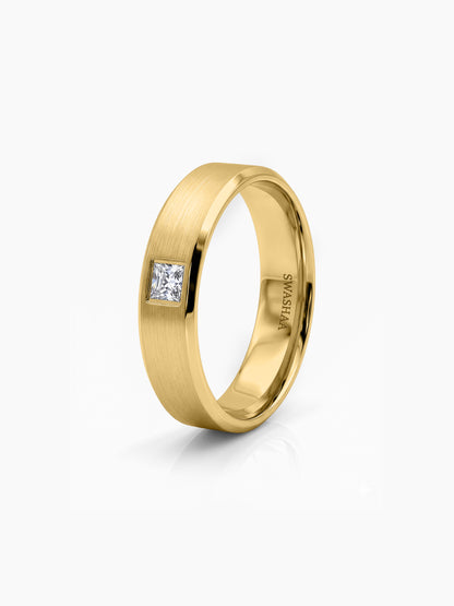 Rivaro 18K Gold Plated Men's Rings - Swashaa