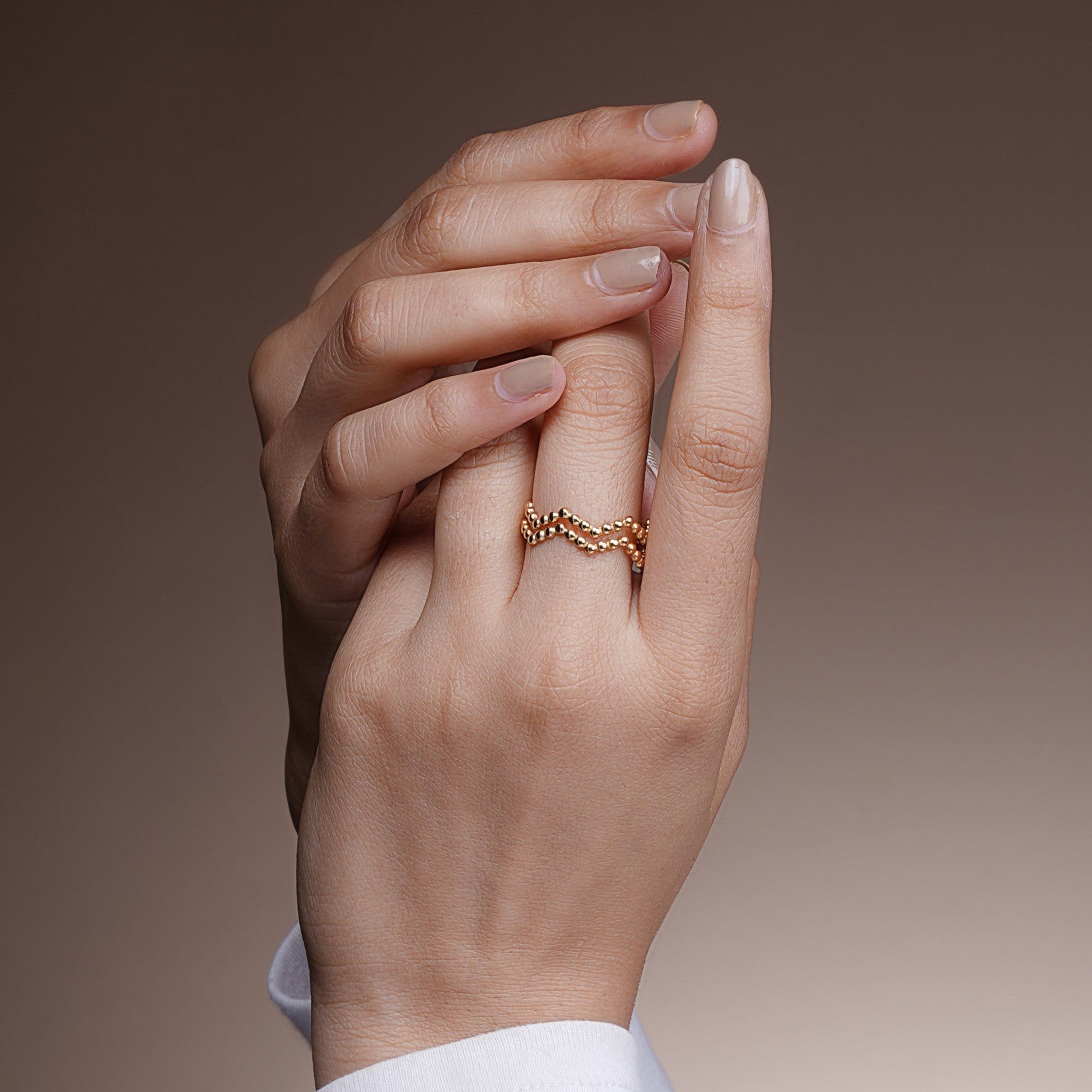 Riviera 18K Gold Plated Ring