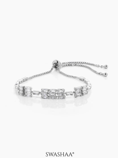 Roba Diamond Charm Silver Loose Bracelet