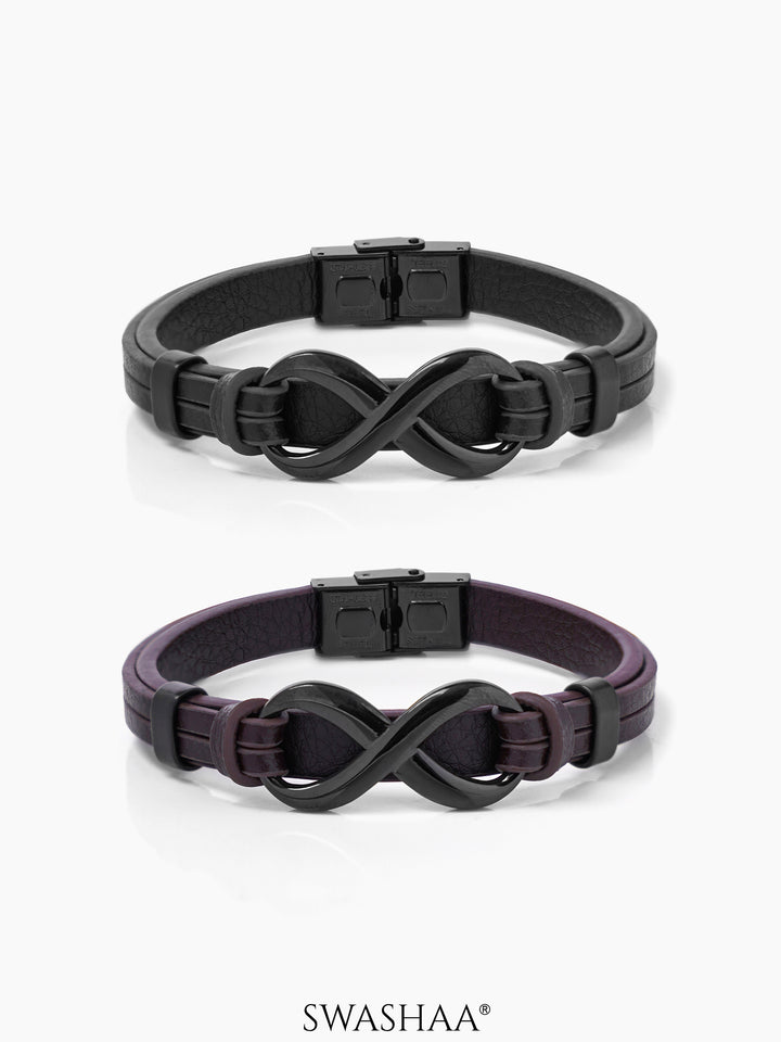 Rocky Men's Leather Bracelet