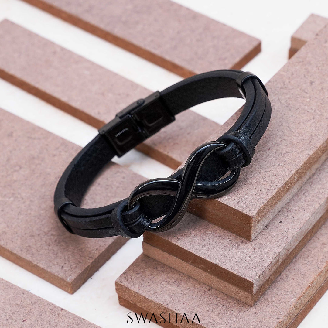 Rocky Men's Leather Bracelet