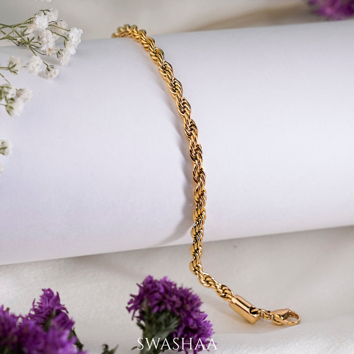 Rogan 18K Gold Plated Bracelet