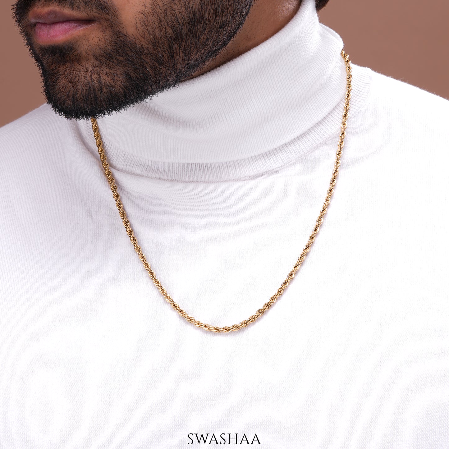 Rogan 18K Gold Plated Chain - Swashaa