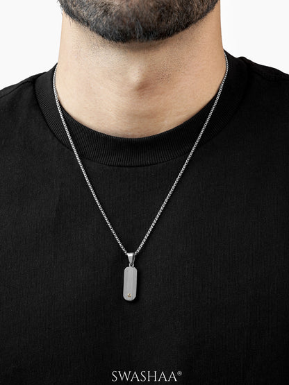Ronin Core Capsule Silver Men's Chain Pendant