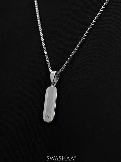 Ronin Core Capsule Silver Men's Chain Pendant