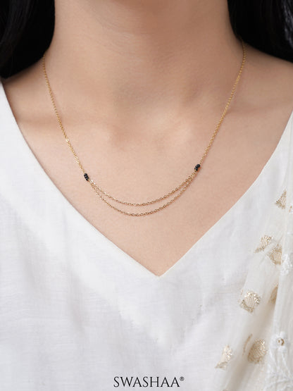 Roop Layered 18K Gold Plated Mangalsutra