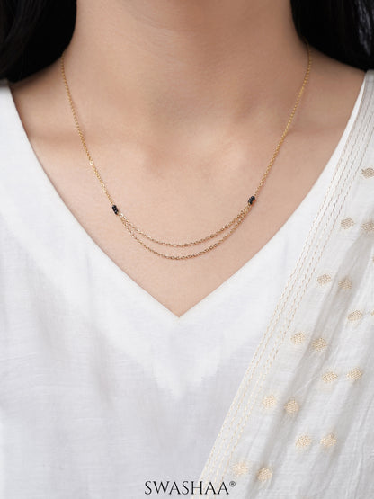 Roop Layered 18K Gold Plated Mangalsutra