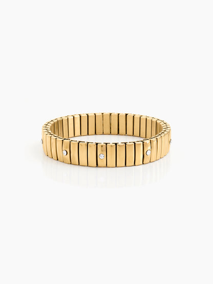 Rupert Diamond 18K Gold Plated Women's loose Bracelet