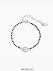 Ruvina Solitaire Halo Mangalsutra Bracelet