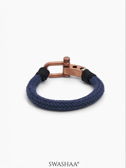 Rynor Braided Men's Rope Bracelet - Swashaa