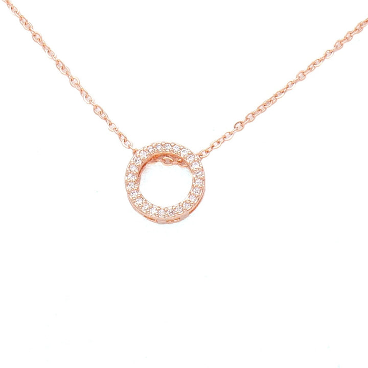 Sara Rosegold Plated Necklace