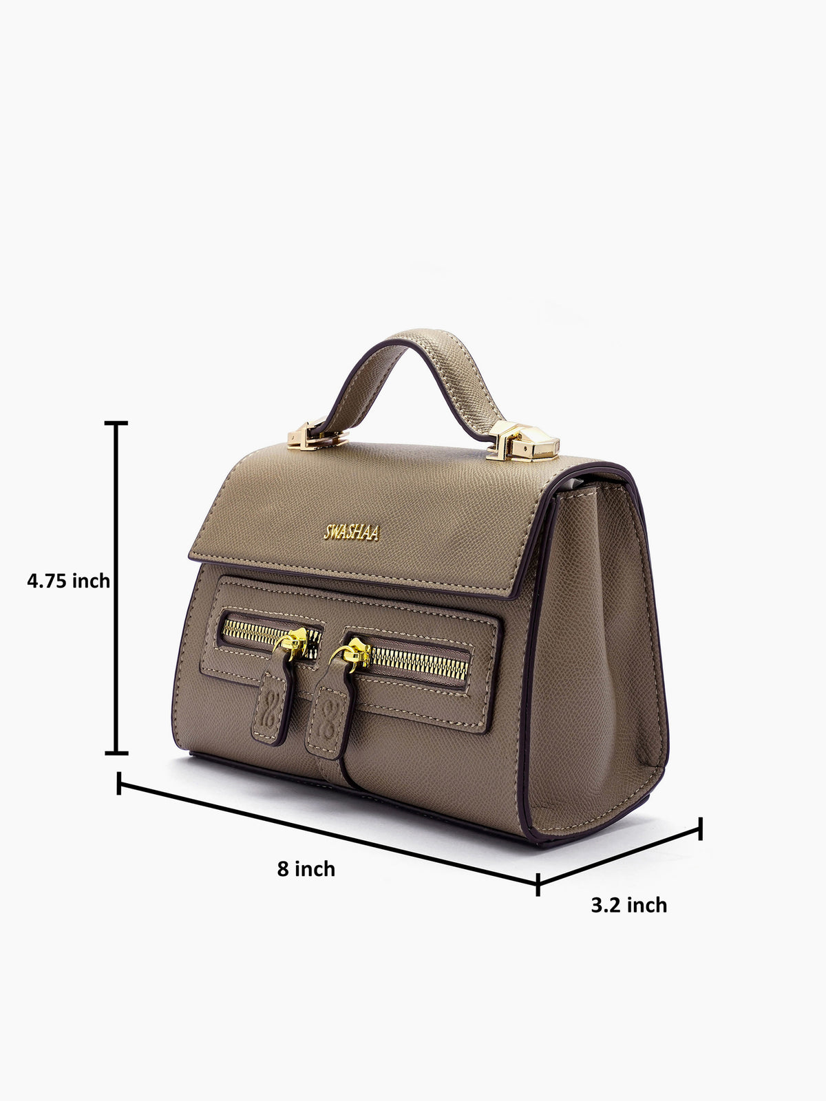 Saanvi Natural Brown Women's Leather Sling Bag