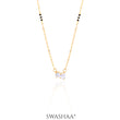 Saanvi Solitaire 18K Gold Plated Mangalsutra