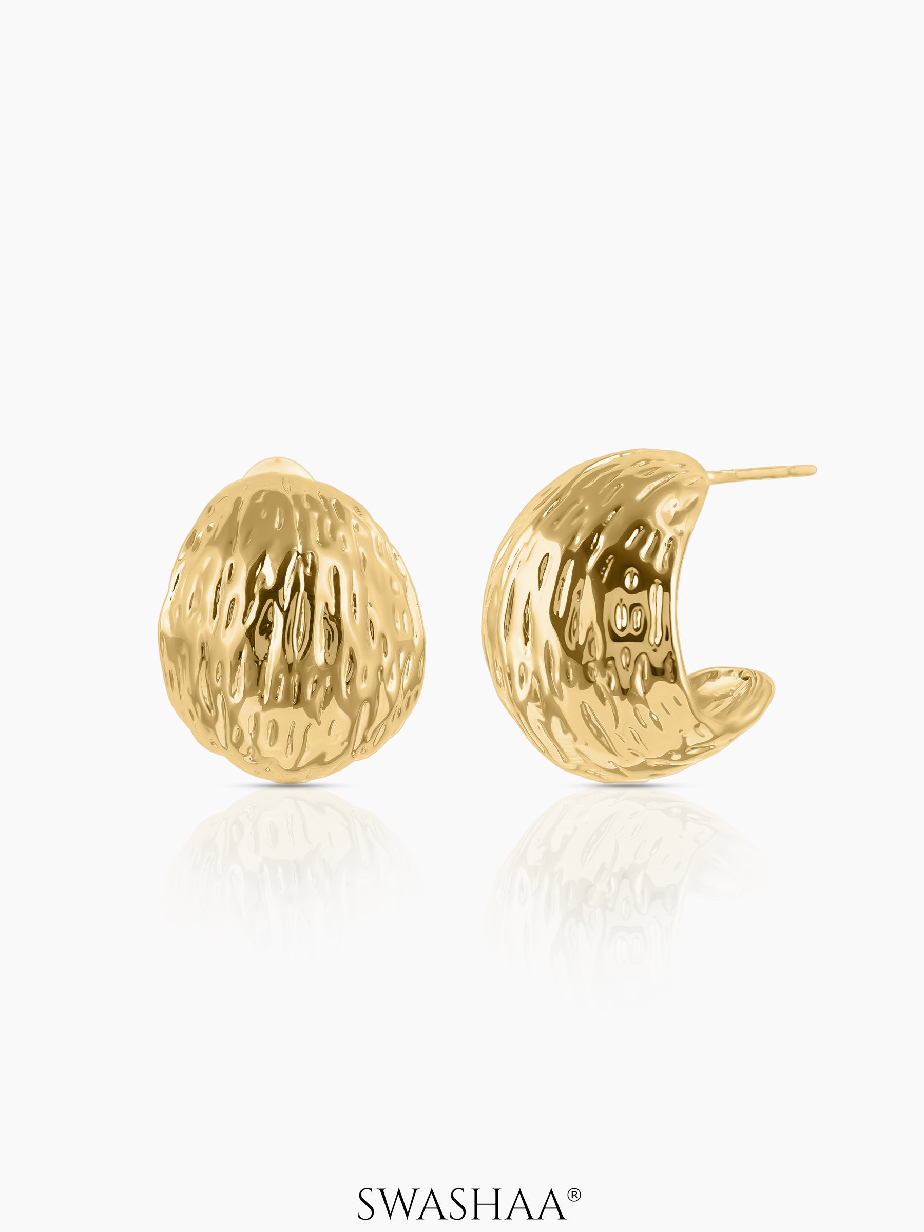 Sail 18K Gold Plated Earrings