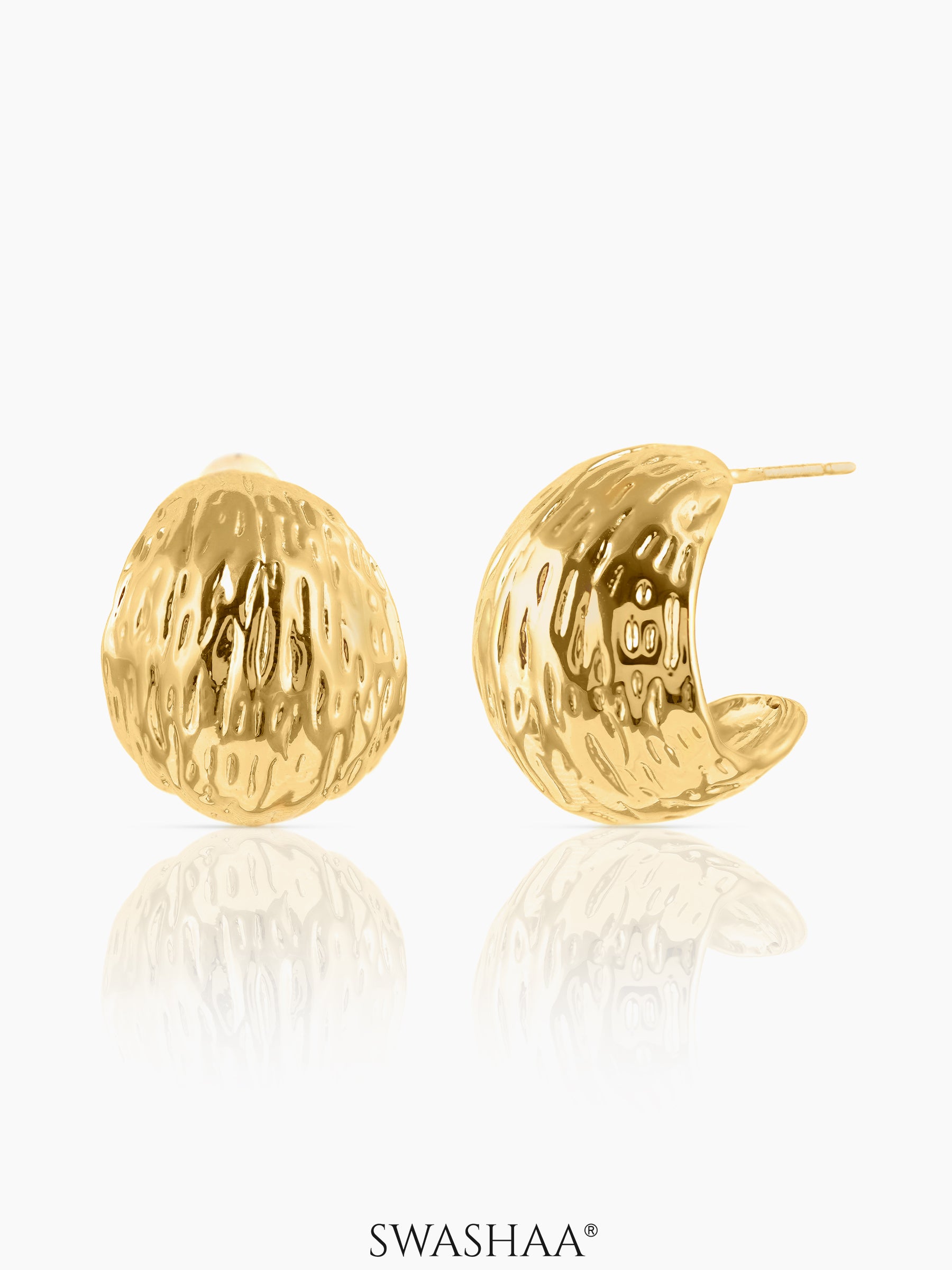 Sail 18K Gold Plated Earrings