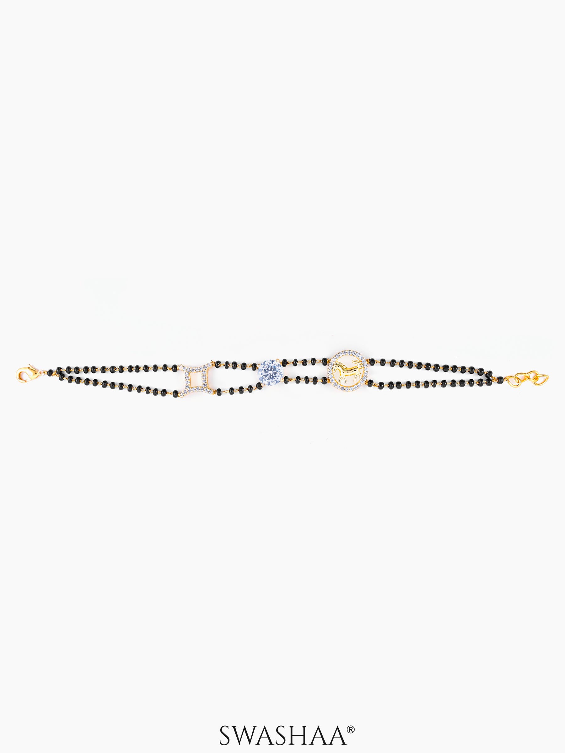 Samaa 18K Gold Plated Mangalsutra Bracelet