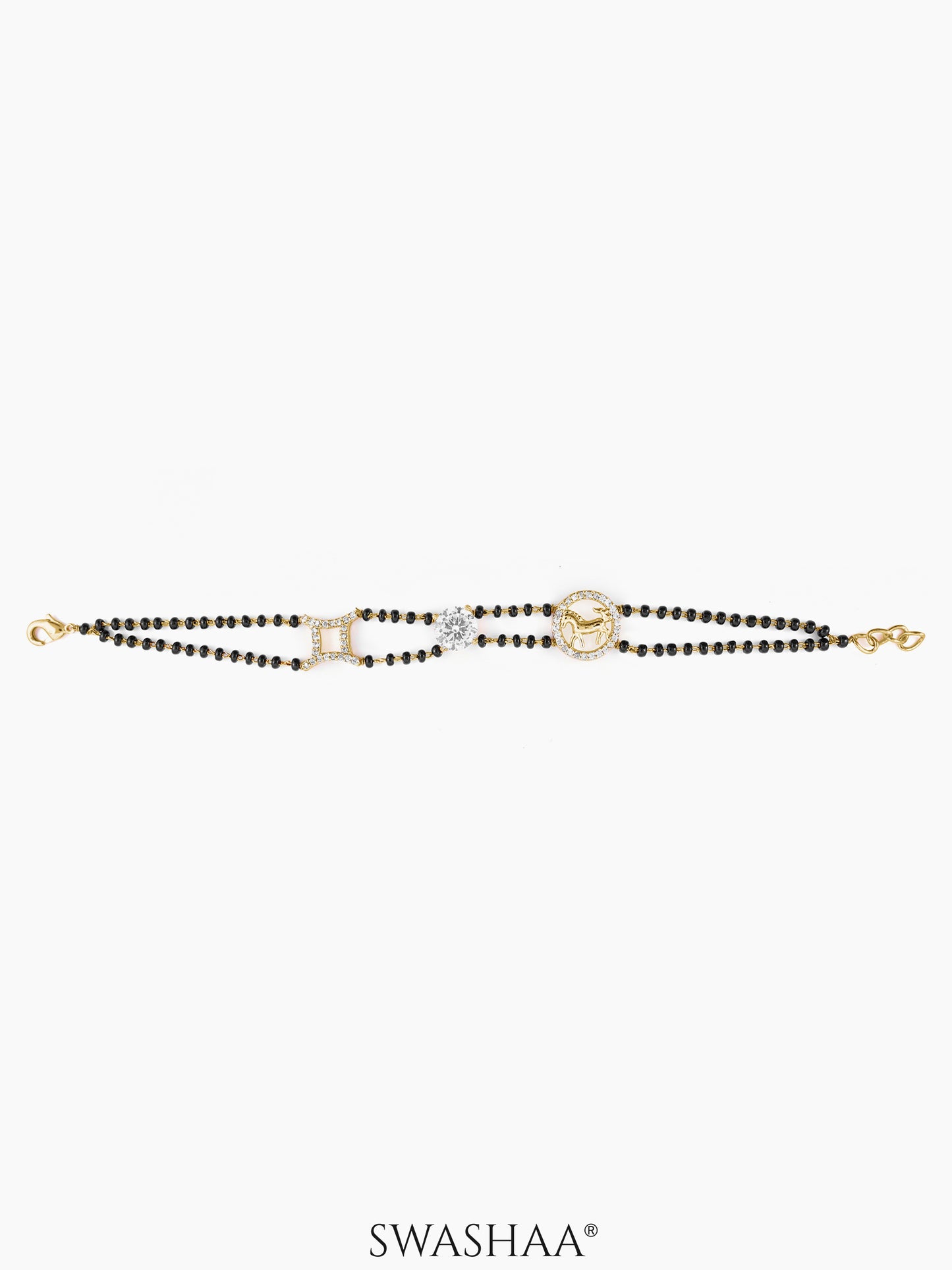 Samaa 18K Gold Plated Mangalsutra Bracelet