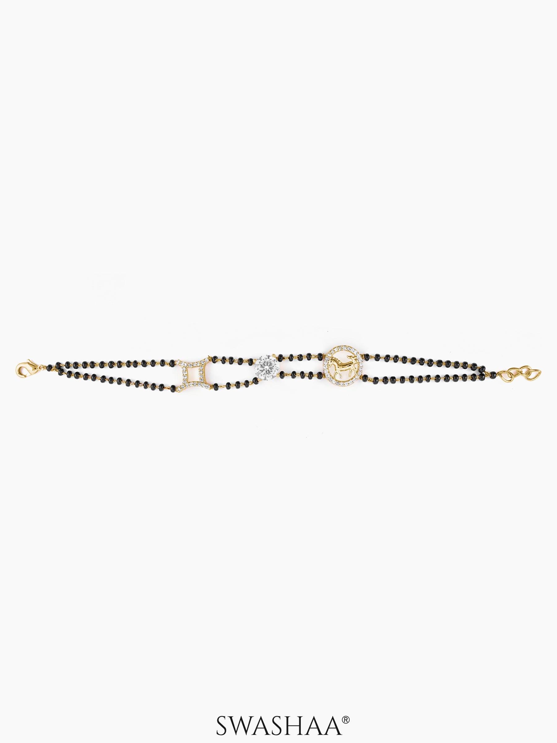 Samaa 18K Gold Plated Mangalsutra Bracelet