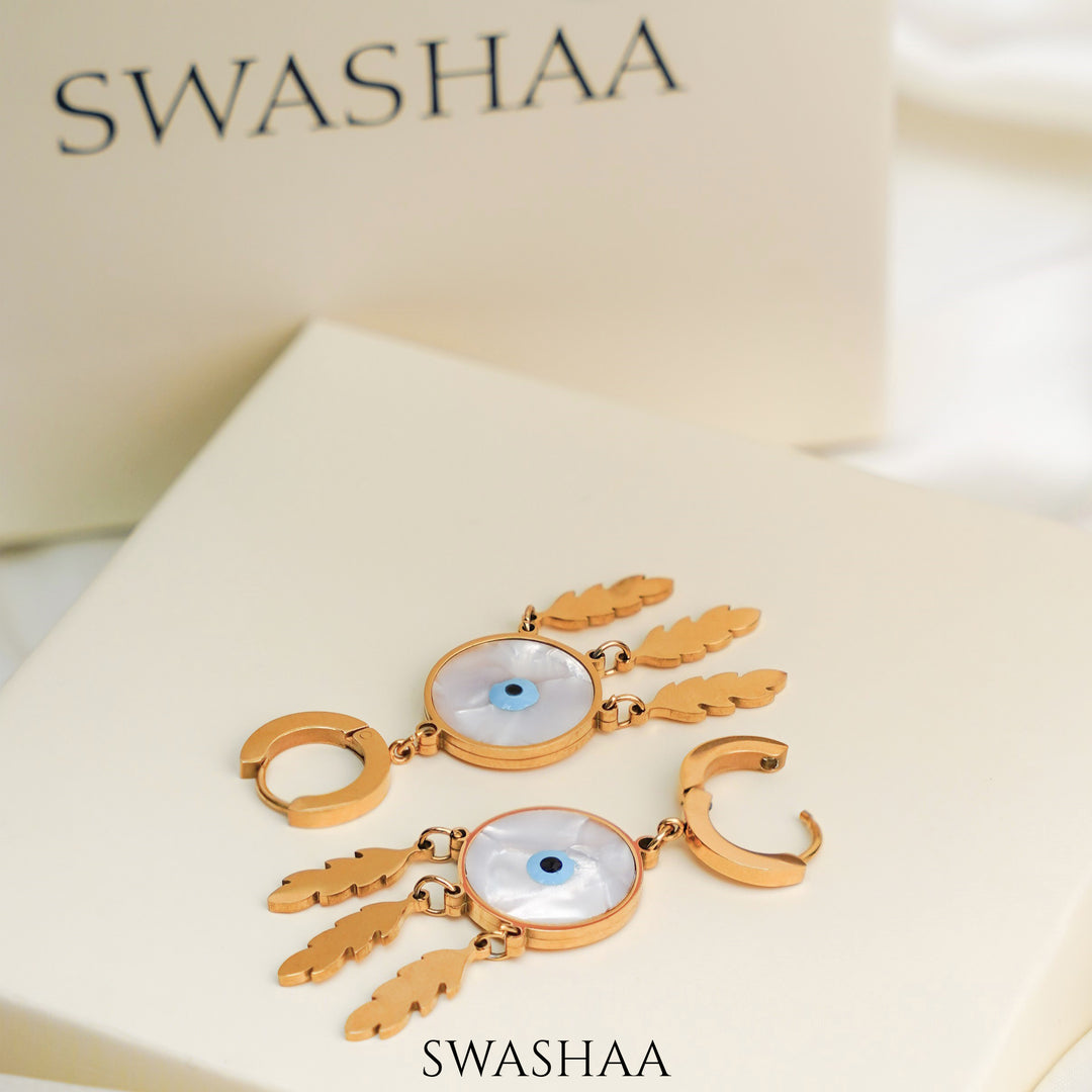 Satori Eye 18K Gold Plated Earrings