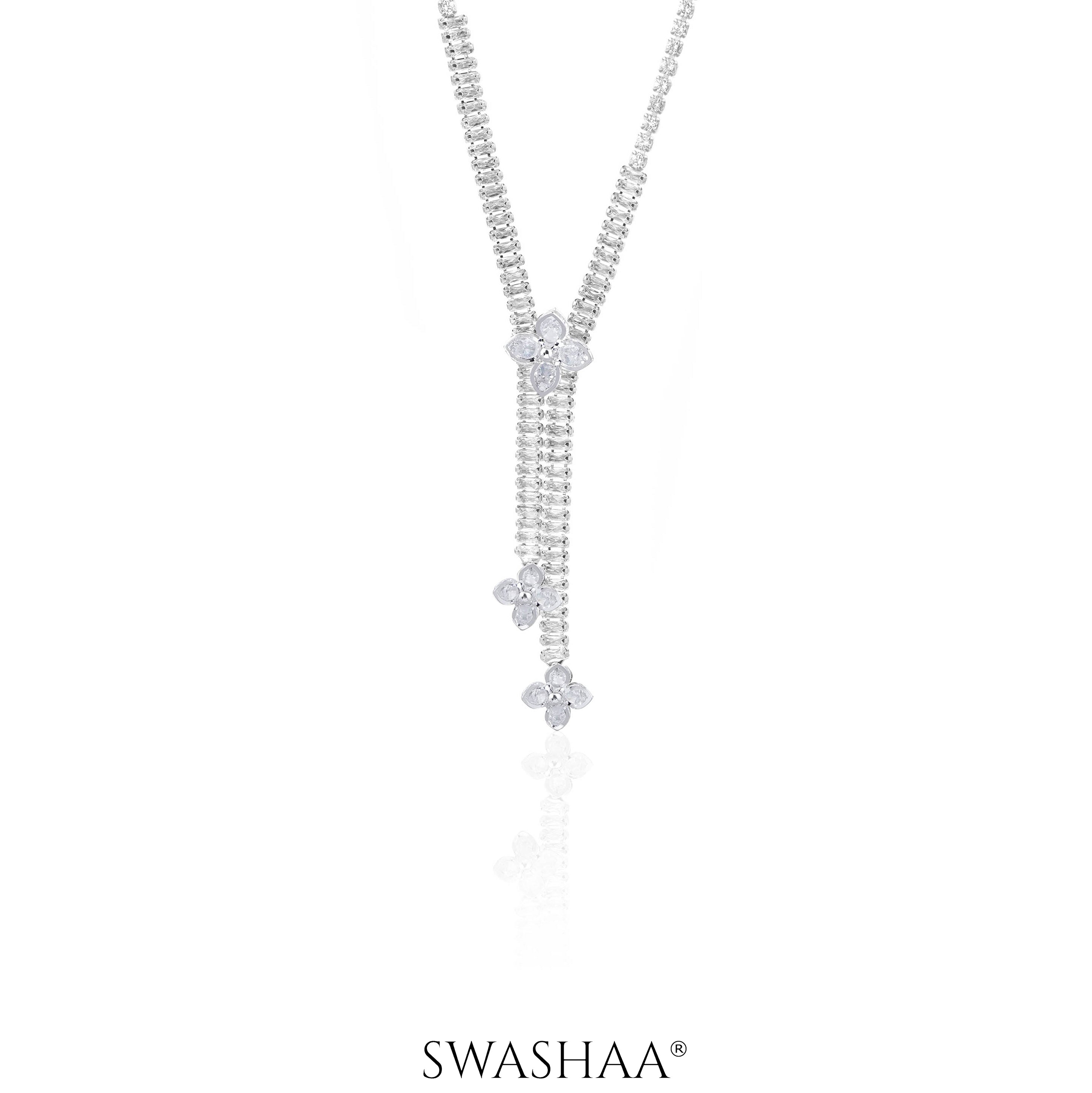 Shanon Clover Charmed Y-shaped Necklace