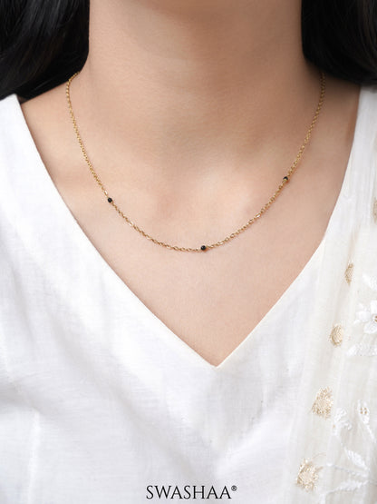 Sharvari Plain 18K Gold Plated Mangalsutra