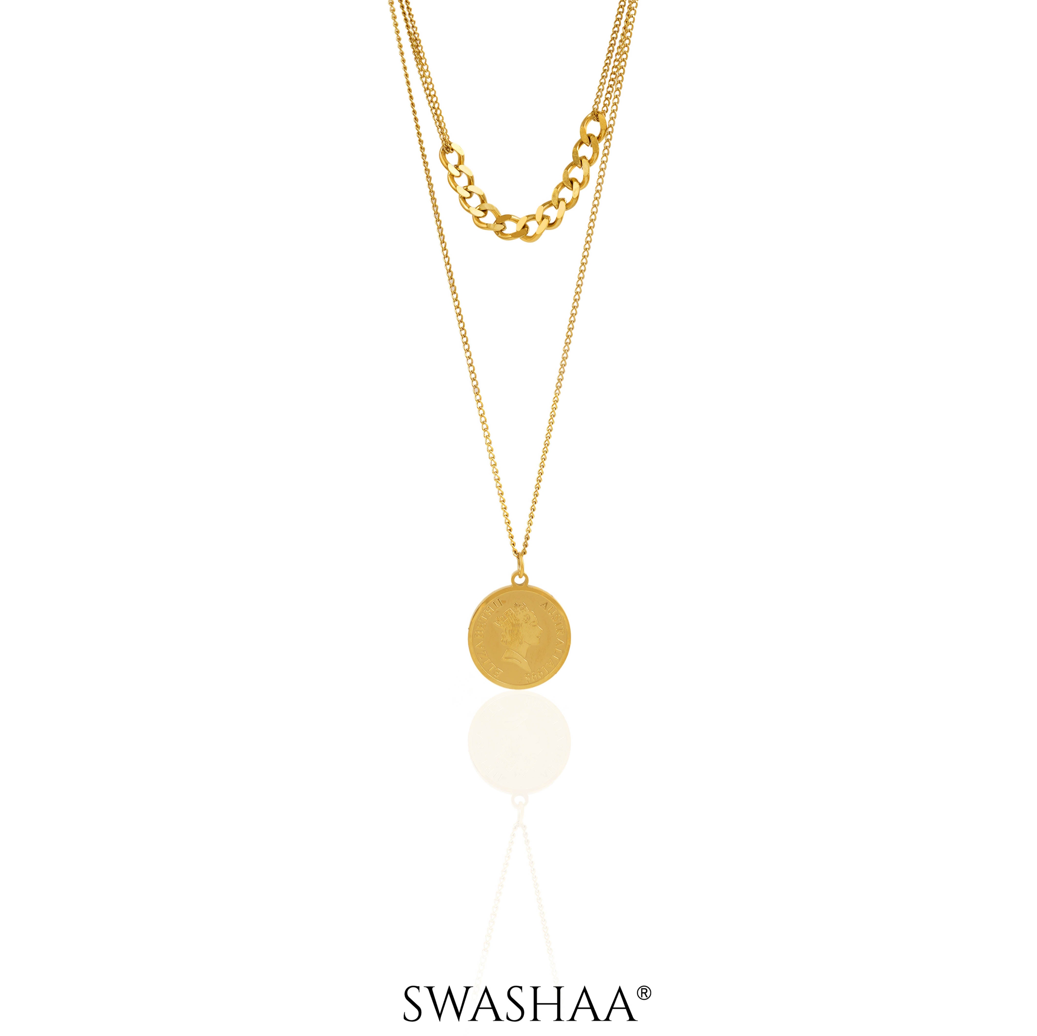 Shina Queen 18K Gold Plated Necklace