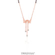 Shreya Rosegold Plated Mangalsutra