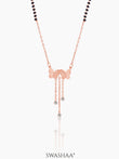 Shreya Rosegold Plated Mangalsutra