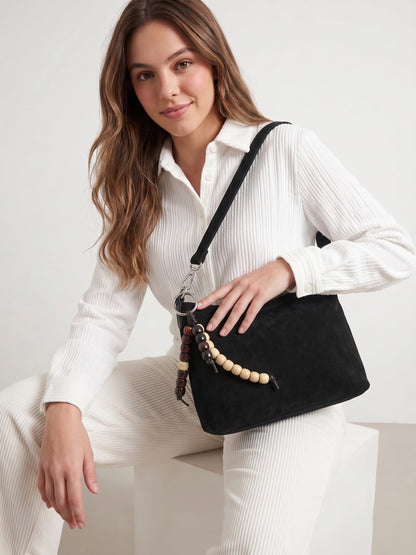 Sienna Black Sling Bag - Swashaa