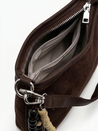 Sienna Brown Sling Bag - Swashaa