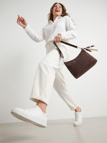 Sienna Brown Sling Bag - Swashaa