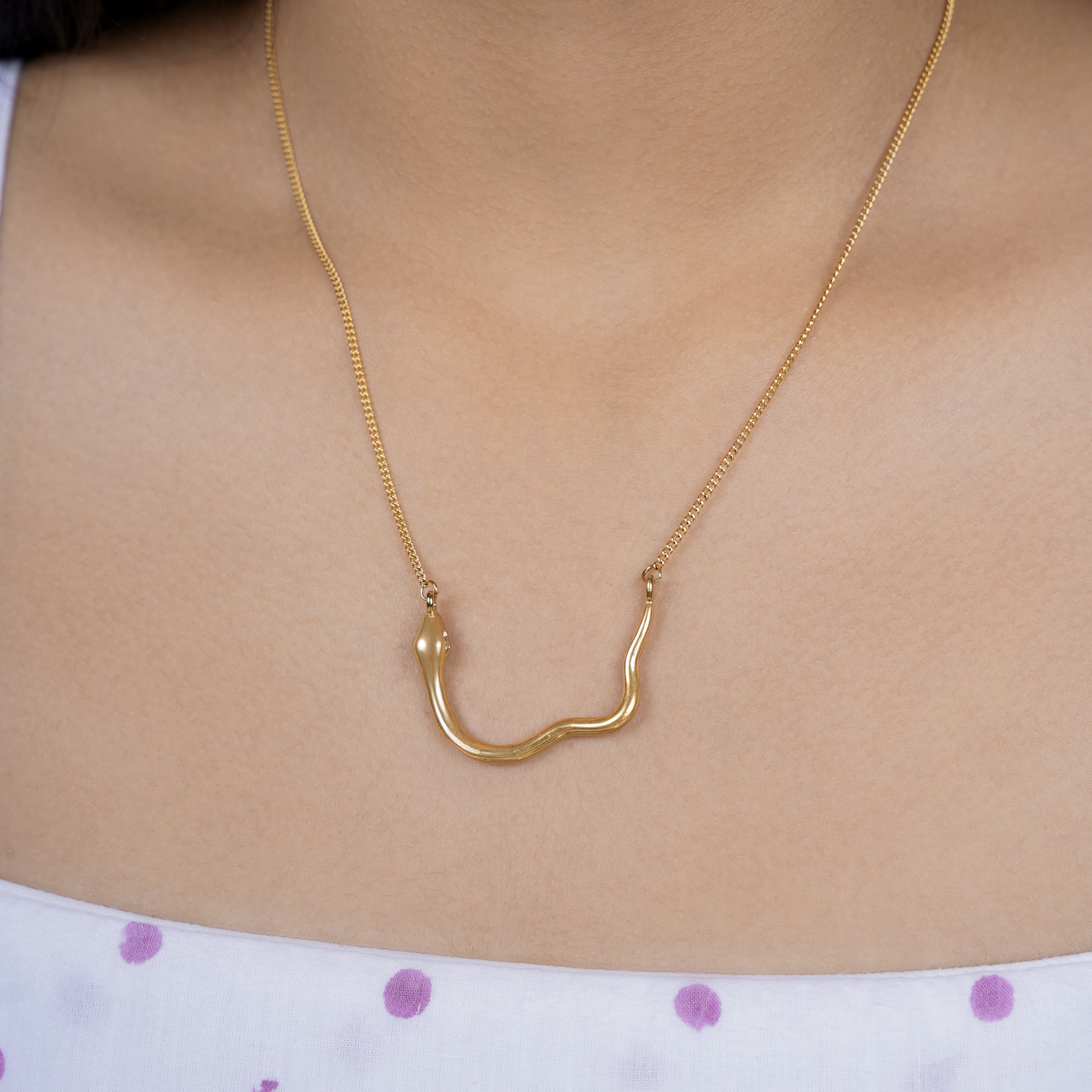 Sienna Snake Necklace
