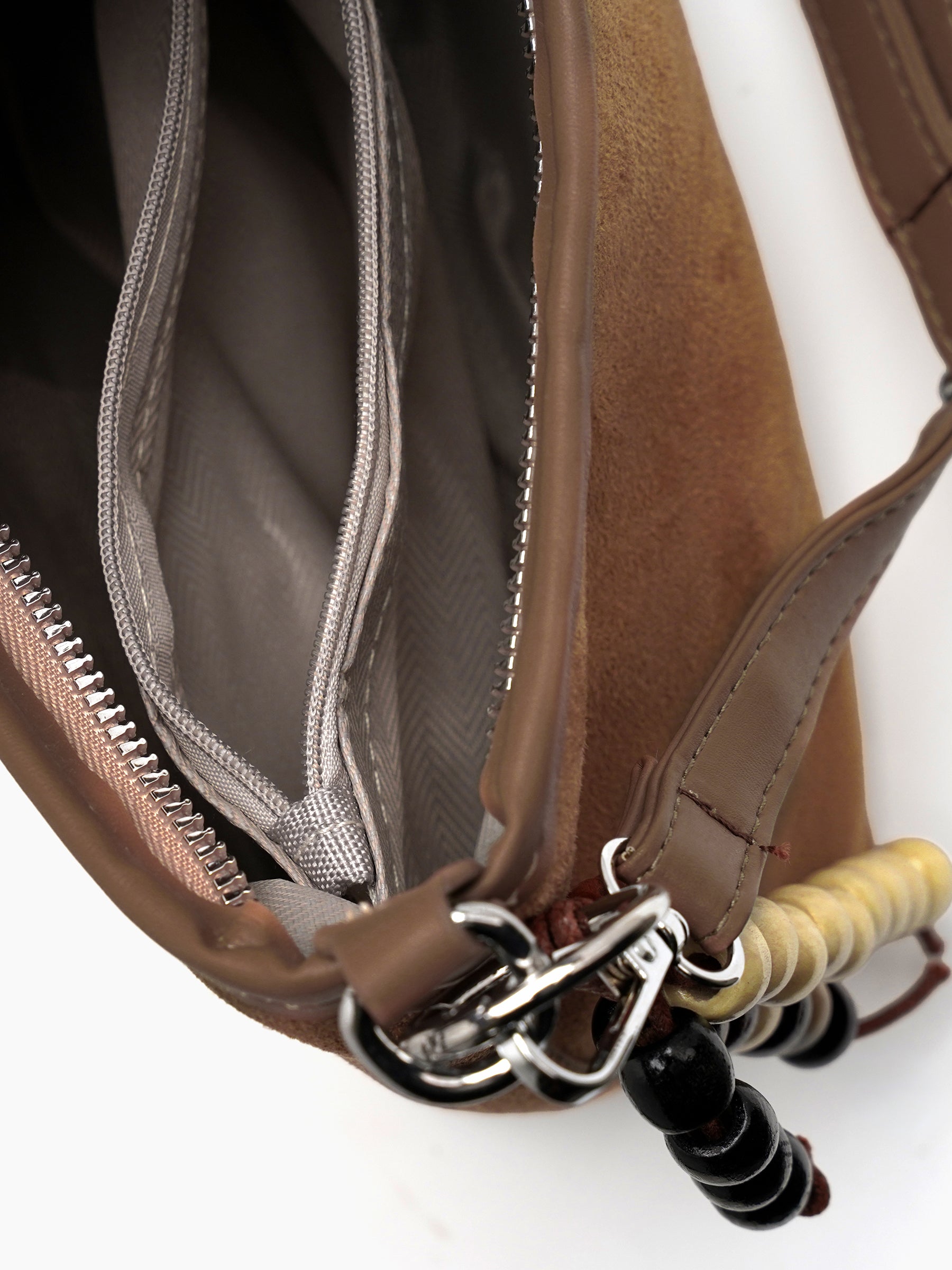 Sienna Tan Sling Bag - Swashaa