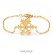 Snowflake 18K Gold Plated Kid's Bracelet