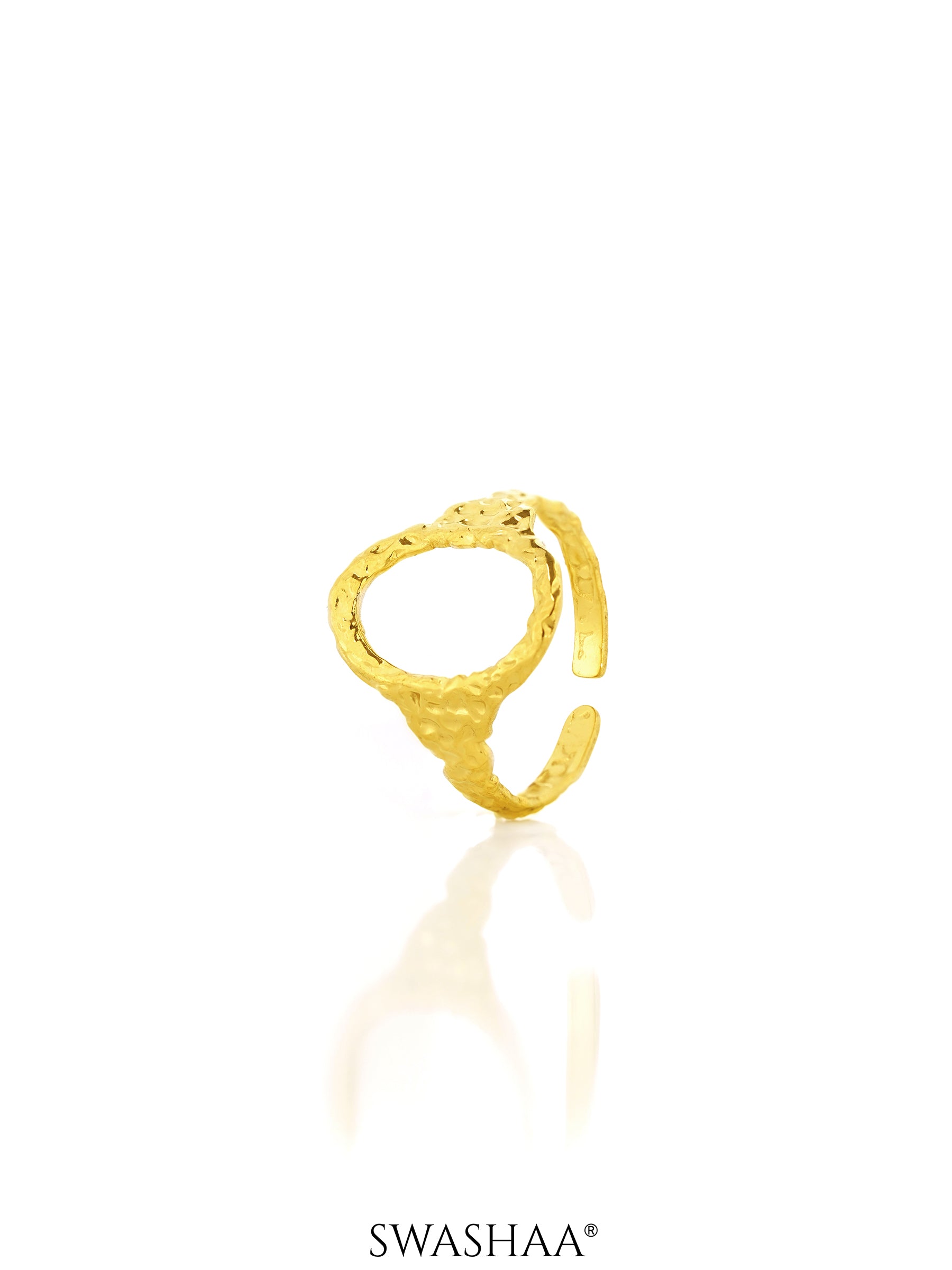 Soraya 18K Gold Plated Ring
